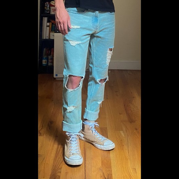 PacSun Other - Ripped light blue jeans from Pacsun